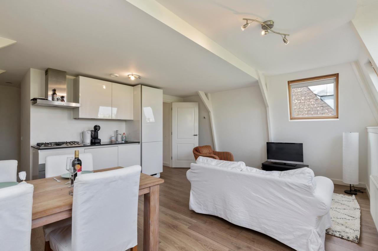 Central Top Floor Apartment With Private Balcony - Apt 3 Amsterdam Bagian luar foto