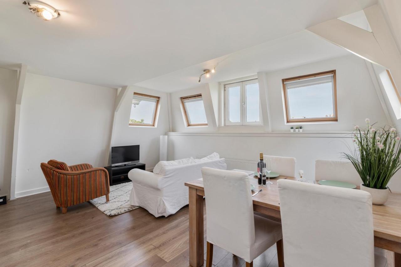 Central Top Floor Apartment With Private Balcony - Apt 3 Amsterdam Bagian luar foto
